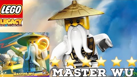 Lego Legacy Heroes Unboxed - Gameplay to Unlock 6 Star Master Wu