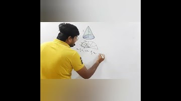 Curved Surface Area of Cone??kese aya pta h??🤔🤔#shorts #youtubeshorts #viral #viralvideo #maths