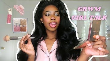 GRWM while I overshare about boys and depression...