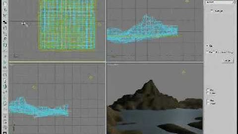 3DSMAX CREATION LANDSCAPE part2