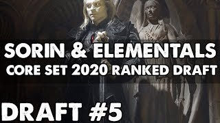 Sorin & Elementals  | Core Set 2020 Draft #5 | MTG Arena