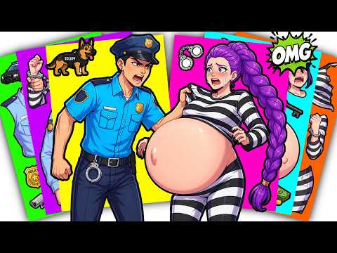 JINU Police Arrest Criminal RUMI - KPop Demon Hunters sticker | Sticker Book DIY