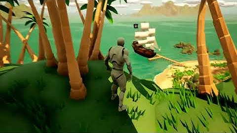 Unreal Engine 4 - Free May 2021 Content - Low Poly Tropical Island