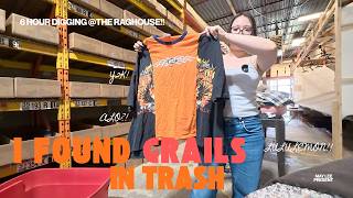 I went thrifting at a secret rag house?🤫(spoil alert I found loads of y2k grails & alo leggings🫨)