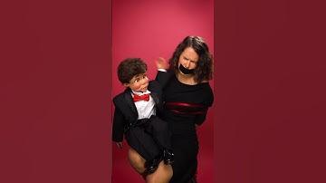 Thumbnail of Knock at the door / pull the bell / lift the latch / and... 😁🚪 #ventriloquist