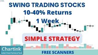 Swing  and Positional Trading Stocks for tomorrow | SWING TRADING STRATEGY || Chartink Scanner