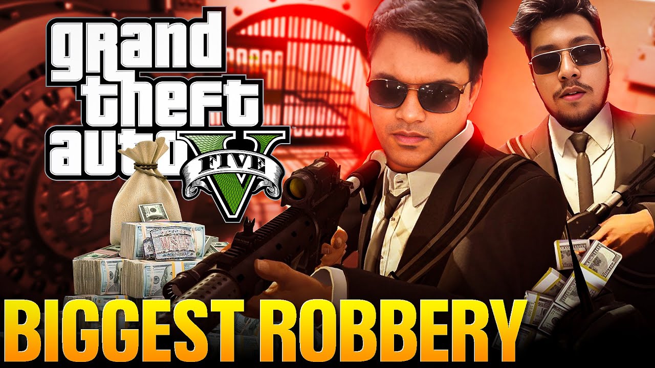 GTA 5 Bank Robbery Hindi GTA 5 Online YouTube 