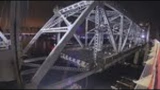 Time-lapse video of bridge dismantling