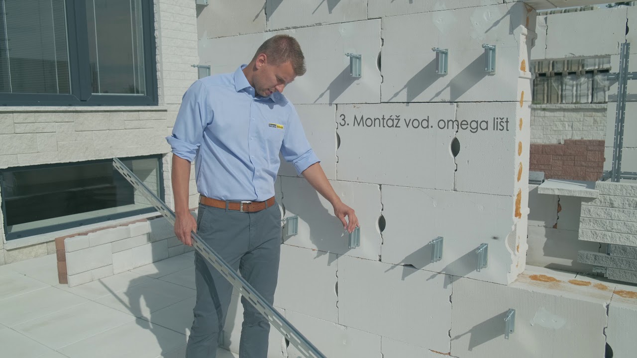 Stavoblock fasáda - montáž