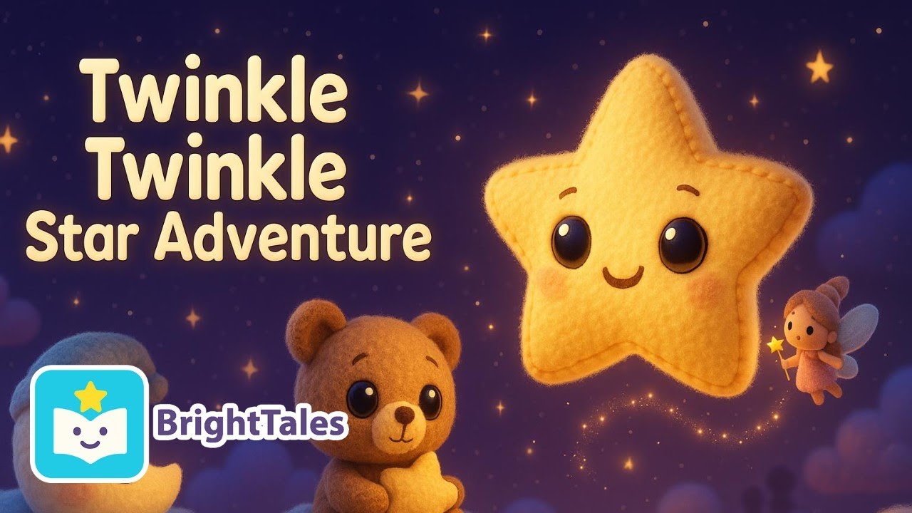Twinkle Twinkle Star Adventure Music Song 🌟✨ | by BrightTales