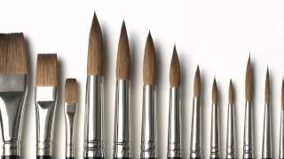SAA Kolinsky Brushes - Size 10 Round