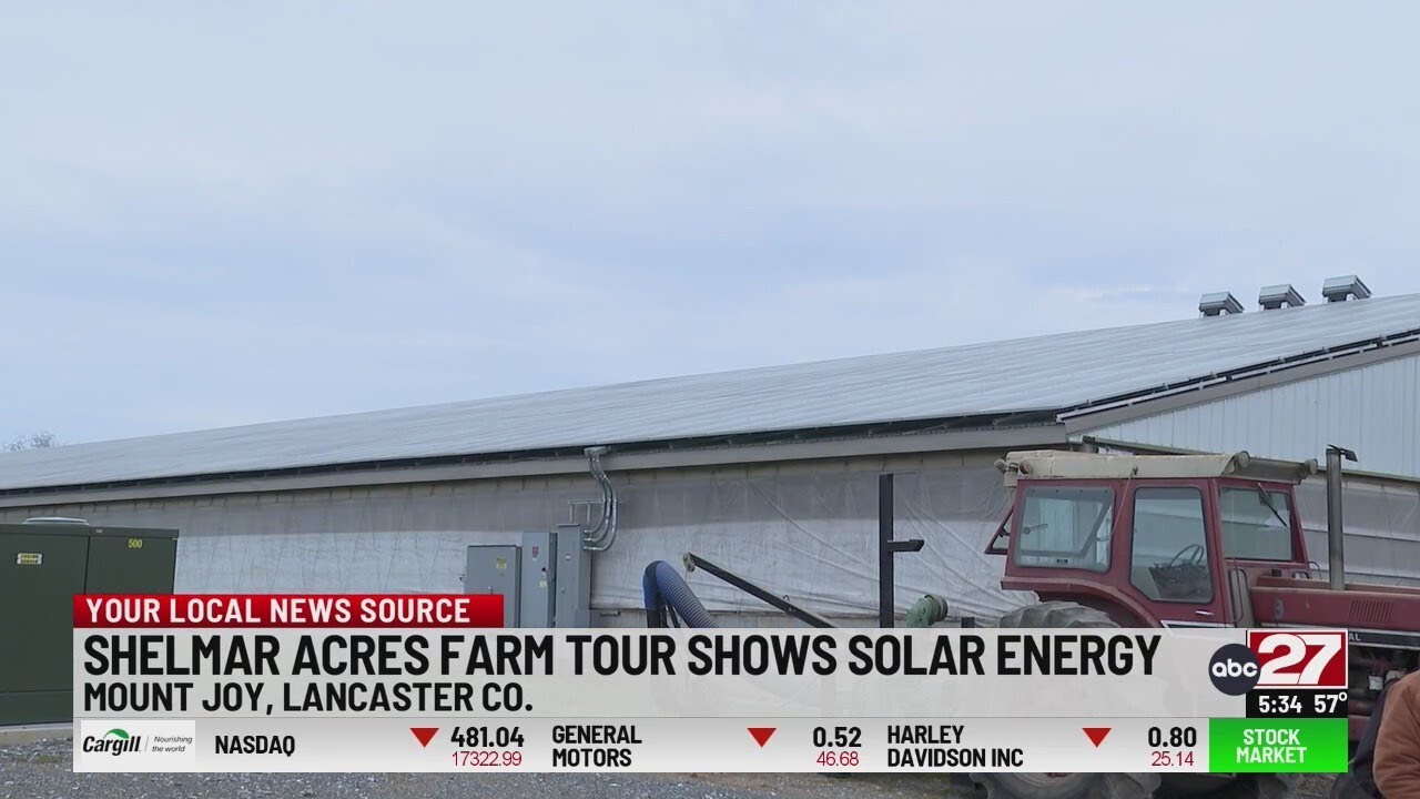 ShelMar Acres Farm tour shows solar energy applications in agriculture