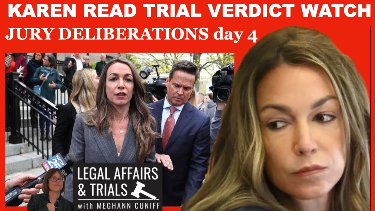 Karen Read's 2nd Murder Trial - JURY DELIBERATIONS / LIVE VERDICT WATCH ...