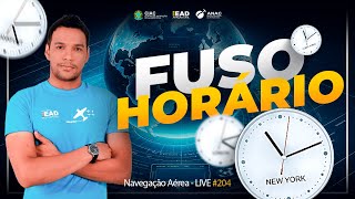 LIVE #204 - Navegação Aérea - Fuso Horário