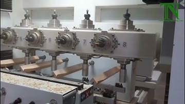 Máy Phay Tiện Gỗ CNC 5 Trục Máy Chế Biến Gỗ Thượng Nguyên Bình Dương