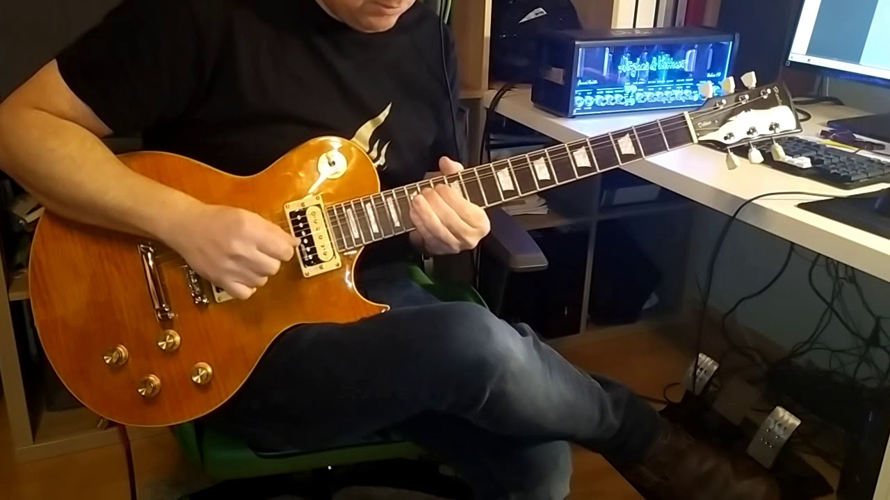 Harley Benton SC 550 Paradise Amber (Slash Apetite Les Paul)