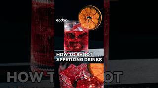 How do you create beautiful food & drink photos with just one flash? 🍸