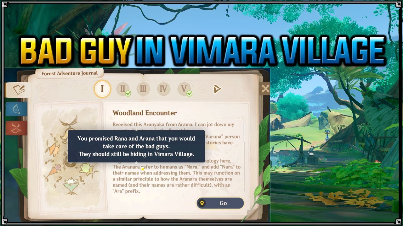 Bad Guys Hiding in Vimara Village How Complete Woodland Encounter
