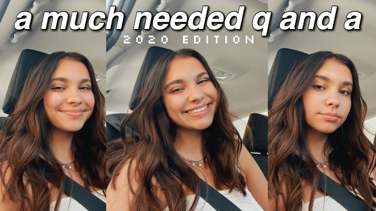 a much needed q and a