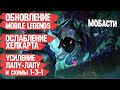 НОВОЕ ОБНОВЛЕНИЕ MOBILE LEGENDS \ ОСЛАБЛЕНИЕ ХЕЛКАРТА \ усиление ЛАПУ ЛАПУ и схемы 1-3-1 \ МОБАСТИ