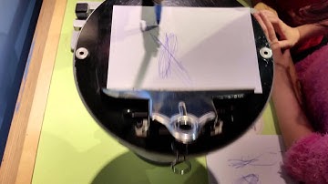 Harmonograph in action  - Video of harmograph work