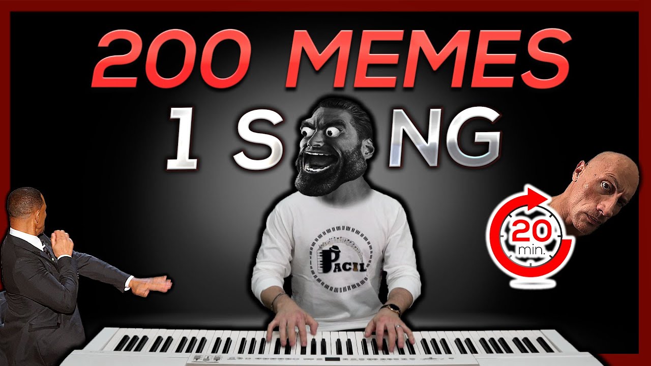 200 MEMES in 1 SONG (in 20 minutes) - YouTube