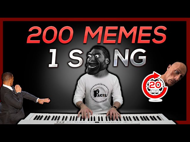 200 MEMES in 1 SONG (in 20 minutes) class=