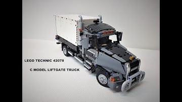 LEGO TECHNIC 42078 (SECOND ALTERNATE MODEL) - MACK LIFTGATE TRUCK