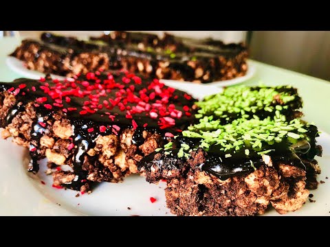 შოკოლადის ნამცხვარი\"ხლებცით\"/Crunchy Chocolate Cake