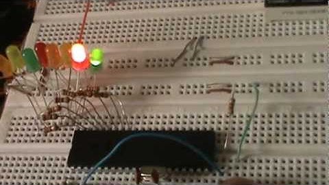 Contador Bianario con Antirrebote