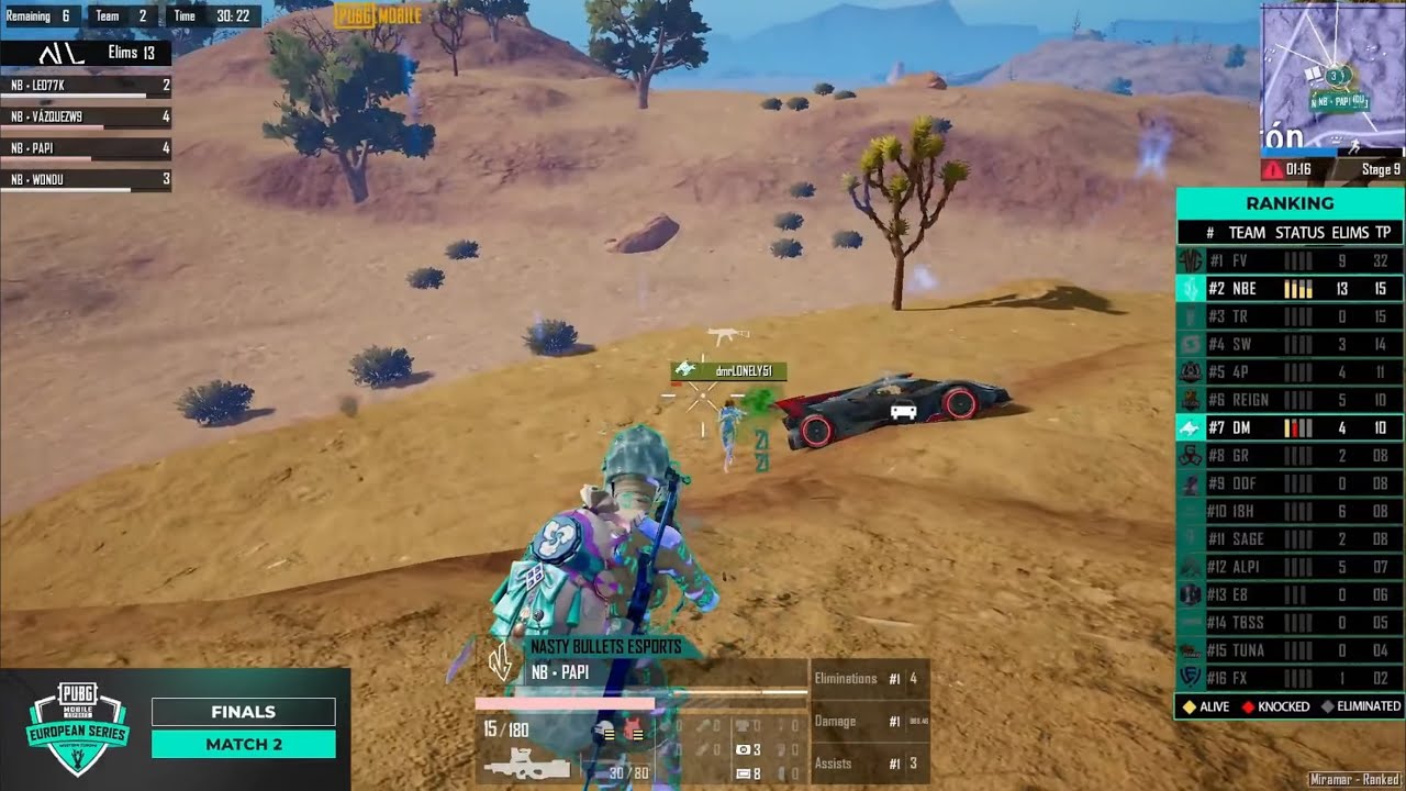 WIN 15 KILLS IN FINAL PUBG MOBILE EUROPEAN SERIES FALL 2025