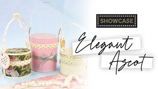 Introducing The Elegant Ascot, a brand new hat-box inspired gift box die set  | Tonic Studios
