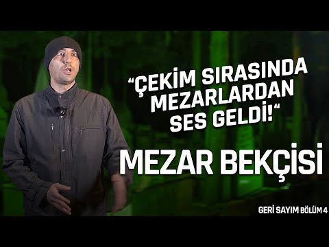 MEZAR BEKÇİSİ ile YÜZLEŞME (ÇEKİM SIRASINDA MEZARLIKTAN SES GELDİ!) Geri Sayım 4. Bölüm