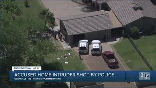 Man seriously injured after being shot by police during burglary call in Glendale