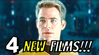Four Star Trek Films Now In Development!