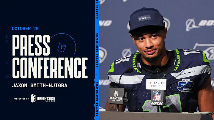 Jaxon Smith-Njigba: "It's Always Awesome To Get The Win" | Seattle Seahawks