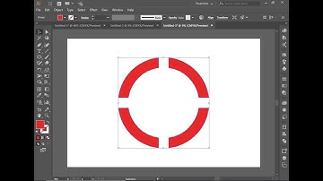 How To Cut a Circle into 4 Equal Parts in Adobe Illustrator