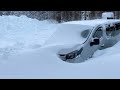The Storm  Epic Snow Storm 2021 Blizzard North Sweden