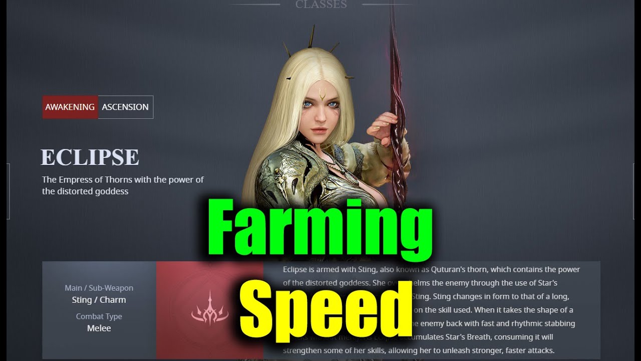 bdo mobile  New  Black Desert Mobile ECLIPSE Farming Speed