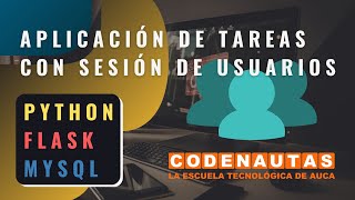 Aplicación de tareas con Python, Flask y MySQL. Gestión de usuarios