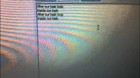 Adding a new task to FreeRTOS