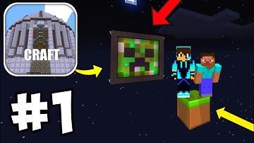 Minicraft One Block Multiplayer Survival Walkthrough Part 1 | Creeper Island Survival Gameplay EP 1