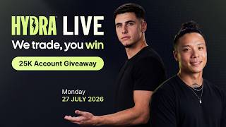 HYDRA LIVE | WE TRADE, YOU WIN | Monday 7/27/2026