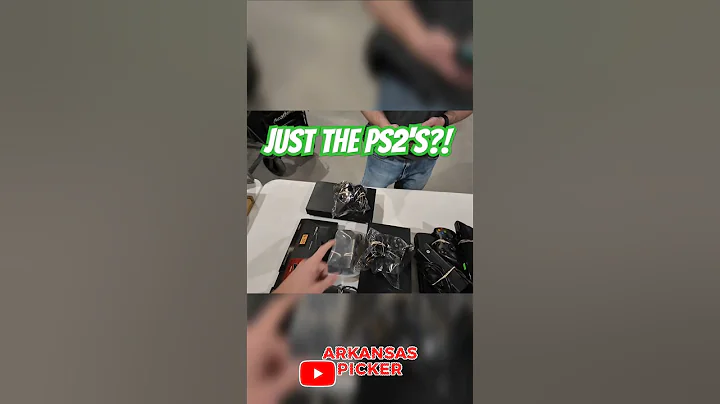 He wanted my PS2. But also everything else 😳  #arkansaspicker #ps2 #playstation2 #resell #retro
