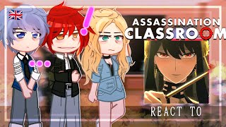 Assassination classroom react to YOR Forger as their new teacher | Spy x family | Gacha Club