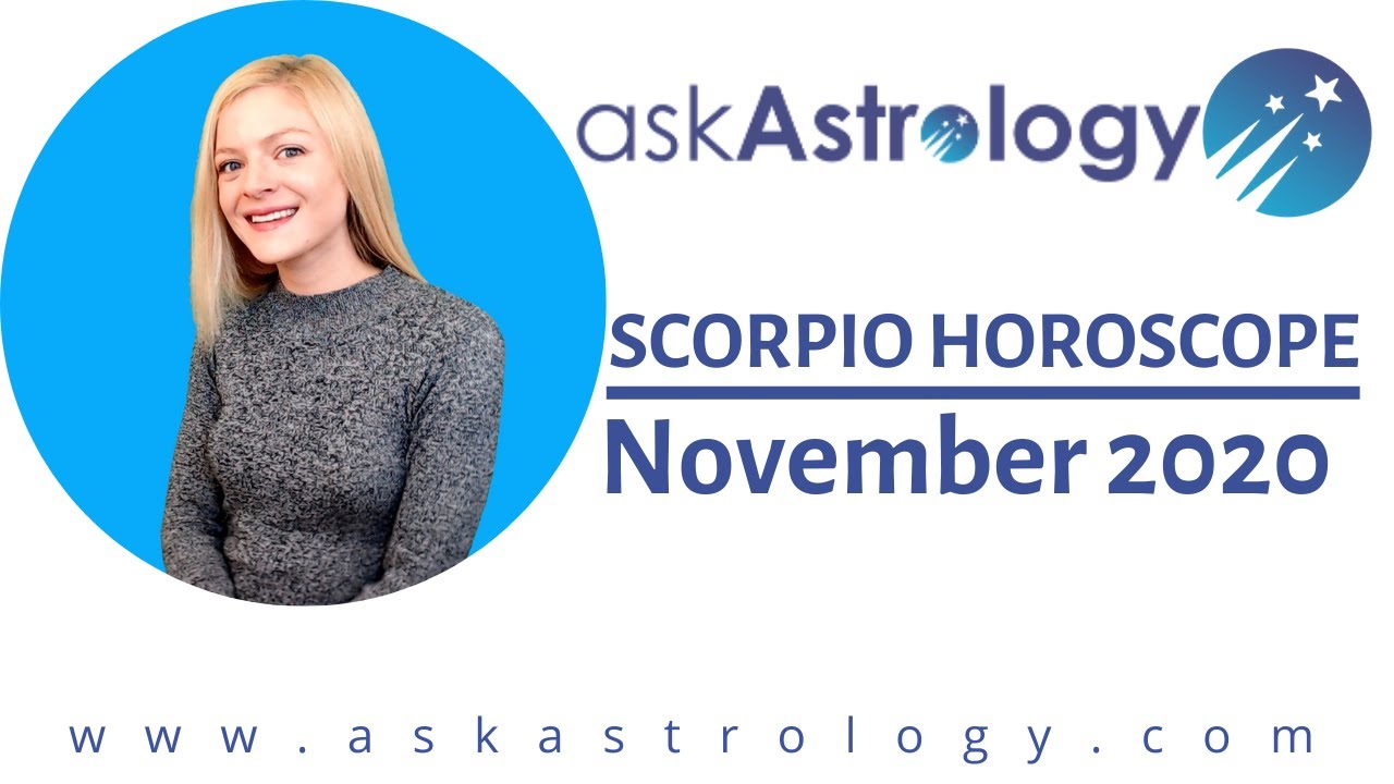 Scorpio Horoscope November 2020