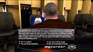 Nba 2k13 My Career | Getting Drafted #1 and Pre-Draft interviews