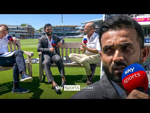 "I still want to play Test cricket!" | Ajinkya Rahane speaks to Athers & Nasser at Lord's