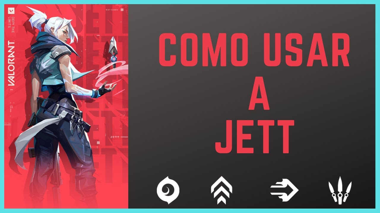 Guia - Jett, Quer ser main Jett? O Souzones explicou como funcionam todas  as habilidades da Agente! Assista ao vídeo completo! 📺youtu.be/bpa5uTIb3ac, By VALORANT