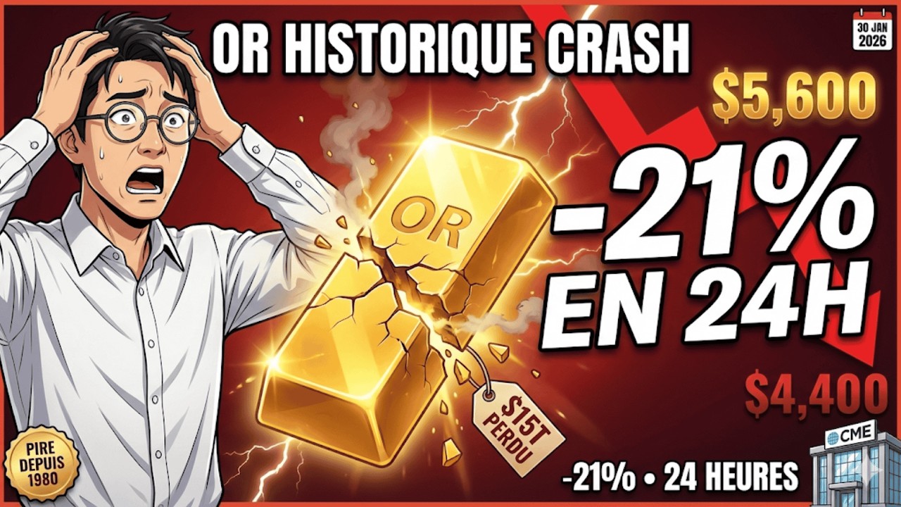 EXCLUSIF : Argent -41% Massacre — $15T Valeur Volatilisée 2026